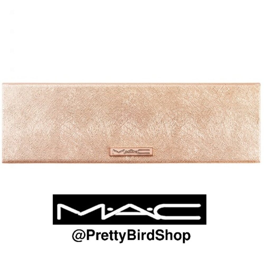 MAC rose gold shimmer case box makeup jewelry NEW Limited Edition